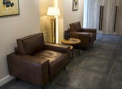 Casa Padrino luxury real leather lounge chair vintage leather brown - luxury living room armchair furniture buffalo leather