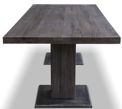 Casa Padrino Luxus Massivholz Esstisch Big Foot