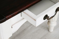 Casa Padrino tavolo da salotto in stile country 60 x 60 x A. 45 cm - Diversi Colori - Tavolino in legno massello con cassetto - Mobili per Soggiorno