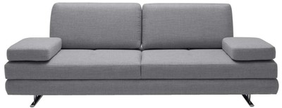 Casa Padrino sofá de salón de lujo con reposabrazos plegables gris 218 x 108 x A. 81 cm - Muebles de Lujo