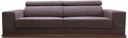 Casa Padrino Luxus Wohnzimmer Samt Sofa Met Lila / Braun