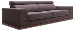 Casa Padrino Luxus Wohnzimmer Samt Sofa Met Lila / Braun