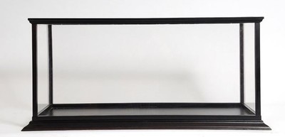 Casa Padrino Luxus Modelboot Vitrine 100,3 x 40,6 x H. 45,7 cm - Modellbau Vitrine - Modellbau Deko Accessoires