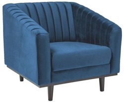 Casa Padrino fauteuil de luxe en velours 83 x 85 x H. 78 cm - Différentes Couleurs - Fauteuil de Salon - Meubles de Salon