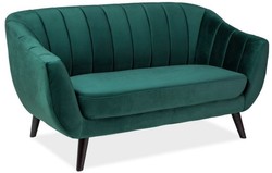 Casa Padrino luxury velvet sofa 153 x 85 x H. 83 cm - Different Colors - Living room sofa - Couch with fine velvet fabric - Living Room Furniture