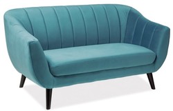 Casa Padrino luxury velvet sofa 153 x 85 x H. 83 cm - Different Colors - Living room sofa - Couch with fine velvet fabric - Living Room Furniture