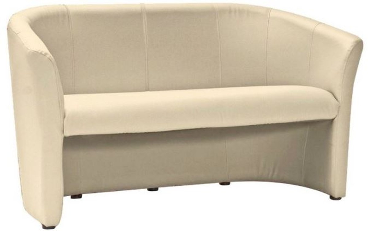 Casa Padrino Designer Kunstleder Sofa 160 x 60 x H. 76 cm - Verschiedene Farben - Wohnzimmer Sofa - Designer Wohnzimmer Möbel