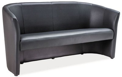 Casa Padrino Designer Kunstleder Sofa 160 x 60 x H. 76 cm - Verschiedene Farben - Wohnzimmer Sofa - Designer Wohnzimmer Möbel