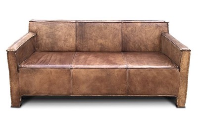 Vintage Look Echtleder Sofa Leder Ledersofa Vintage Sofa Real Leather Lounge Couch Wohnzimmer Vintage Look Echtleder Sofa Leder Ledersofa Vintage Sofa Real Leather Lounge Couch Wohnzimmer