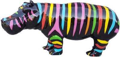 Deko Nilpferd, Lebensgroßes Nilpferd, Designer Nilpferd, Gartendeko Nilpferd, Decorative Hippo, Life Size Hippo, Designer Hippo, Garden Decoration Hippo