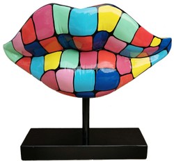 Deko Skulptur Lippen, Designer Skulptur Lippen, Luxus Skulptur Lippen, Decorative Sculpture Lips, Designer Sculpture Lips, Luxury Sculpture Lips
