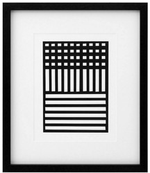 Casa Padrino ensemble de images de luxe lot de 6 art abstrait noir / blanc 55 x H. 65 cm - Tirages d'art - Art mural - Décoration Murale de Luxe