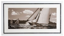 Casa Padrino luxury pictures set yachts sailing ships 110 x H. 60 cm - Art prints - Wall art - Luxury Wall Decoration