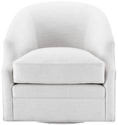 Casa Padrino luxury swivel armchair white 72 x 82 x H. 74 cm - Living Room Armchair - Luxury Furniture