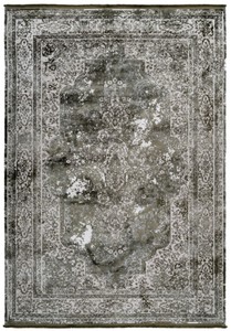 Casa Padrino alfombra verde vintage - Varios Tamaños - Alfombra rectangular con un aspecto vintage - Accesorios de decoración de la sala de estar