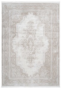 Casa Padrino alfombra crema vintage - Varios Tamaños - Alfombra rectangular con un aspecto vintage - Accesorios de decoración de la sala de estar