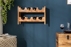 Landhausstil Weinregal Naturfarben, Massivholz Weinregal Naturfarben, Weinflaschenhalter Naturfarben, Country Style Wine Rack Natural, Solid Wood Wine Rack Natural, Wine Bottle Holder Natural