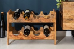 Landhausstil Weinregal Naturfarben, Massivholz Weinregal Naturfarben, Weinflaschenhalter Naturfarben, Country Style Wine Rack Natural, Solid Wood Wine Rack Natural, Wine Bottle Holder Natural