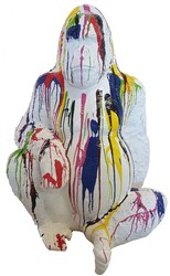 Deko Gorilla Affe, Lebensgroßer Gorilla Affe, Designer Gorilla Affe, Gartenfigur Gorilla Affe, Decorative Gorilla Monkey, Life Size Gorilla Monkey, Designer Gorilla Monkey, Garden Figure Gorilla Monkey