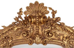 Casa Padrino Luxus Barock Spiegel Gold Antik Stil Wandpsiegel Engel Luxury Baroque Mirror Antique Gold Angel Furniture Interior Möbel Luxury Einrichtung