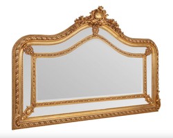 Specchio barocco ornato Casa Padrino oro 125 x 190 cm - stile antico - versione pesante