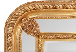 Specchio barocco ornato Casa Padrino oro 125 x 190 cm - stile antico - versione pesante