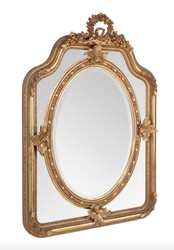 Casa Padrino baroque mirror gold 90 x H 120 cm - wall mirror antique style living room furniture