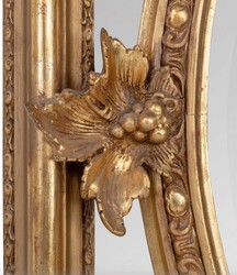 Casa Padrino baroque mirror gold 90 x H 120 cm - wall mirror antique style living room furniture