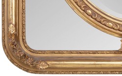 Casa Padrino baroque mirror gold 90 x H 120 cm - wall mirror antique style living room furniture