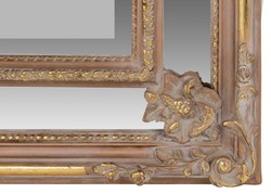 Casa Padrino specchio da parete barocco marrone / oro 115 x H. 207 cm - specchio in stile barocco mobili in stile antico