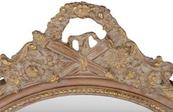 Casa Padrino specchio da parete barocco marrone / oro 115 x H. 207 cm - specchio in stile barocco mobili in stile antico