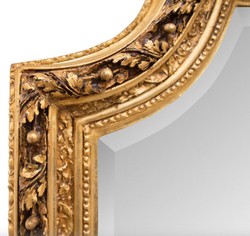 Espejo barroco Casa Padrino dorado con figuras de ángel 100 x H. 175 cm - espejo de pared de muebles de estilo antiguo