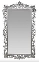 Specchio da parete barocco Casa Padrino argento 115 x H. 202 cm - specchio in stile barocco mobili in stile antico