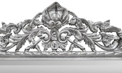 Specchio da parete barocco Casa Padrino argento 115 x H. 202 cm - specchio in stile barocco mobili in stile antico