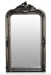 Miroir baroque Casa Padrino argent style antique 90 x H.160 cm - Meubles miroir mural