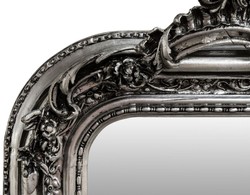 Miroir baroque Casa Padrino argent style antique 90 x H.160 cm - Meubles miroir mural