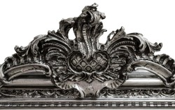 Miroir baroque Casa Padrino argent style antique 90 x H.160 cm - Meubles miroir mural