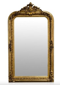 Casa Padrino Barock Spiegel Gold Antik Stil Wandspiegel Baroque Wall Mirror Golden Antique Furniture Interior Möbel Einrichtung
