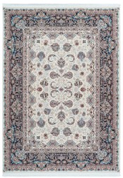 Casa Padrino luxury synthetic fiber carpet with fringes ivory - Different Sizes - Rectangular living room carpet in oriental style