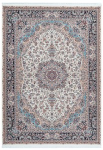 Casa Padrino alfombra de fibra sintética de lujo con franjas marfil / multicolor - Diferentes Tamaños - Alfombra de salón rectangular en estilo oriental