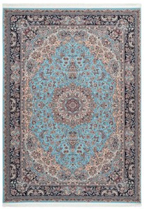 Casa Padrino alfombra de fibra sintética de lujo con franjas multicolor - Diferentes Tamaños - Alfombra de salón rectangular en estilo oriental