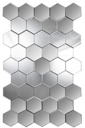 Casa Padrino specchio da parete di design argento 75 x A. 120 cm - Specchio da salotto moderno - Collezione di Lusso