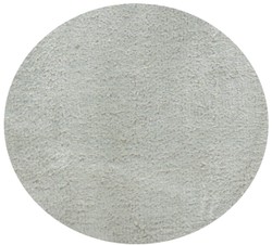 Casa Padrino tapis de salon de luxe argent-beige Ø 280 cm - Tapis rond en viscose - Qualité de luxe - Accessoires de décoration de salon