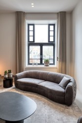Casa Padrino luxury velvet couch gray 250 x 101 x H. 74 cm - Elegant living room sofa - Luxury Furniture
