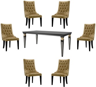 Barock Esszimmer Set, Barock Esstisch mit 6 Stühlen, Barock Esszimmer Möbel, Baroque Dining Room Set, Baroque Dining Table with 6 Chairs, Baroque Dining Room Furniture Barock Esszimmer Set, Barock Esstisch mit 6 Stühlen, Barock Esszimmer Möbel, Baroque Dining Room Set, Baroque Dining Table with 6 Chairs, Baroque Dining Room Furniture