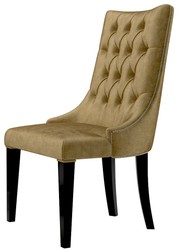 Casa Padrino Set da Pranzo Barocco di Lusso Oro / Nero / Argento - 1 Tavolo da Pranzo e 6 Sedie da Pranzo - Mobili per Sala da Pranzo in Stile Barocco - Qualità di Lusso - Nobile e Splendido