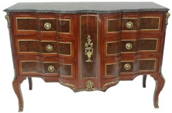 Barock Kommode, Kommode mit Marmoplatte, Antik Stil Kommode, Baroque Chest of Drawers, Chest of Drawers with Marble Top, Antique Style Chest of Drawers