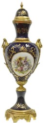 Barock Keramik Vasen Set, Barock Vasen mit Schale, Barockstil Deko Vasen Set, Baroque Ceramic Vase Set, Baroque Vase with Bowl, Baroque Style Decorative Vase Set