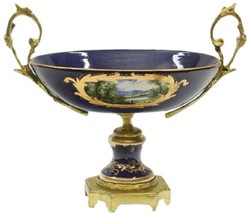 Barock Keramik Vasen Set, Barock Vasen mit Schale, Barockstil Deko Vasen Set, Baroque Ceramic Vase Set, Baroque Vase with Bowl, Baroque Style Decorative Vase Set