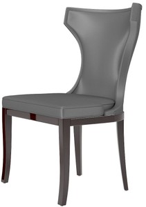 Casa Padrino Luxus Esszimmer Set Silber / Dunkelbraun - 1 Esszimmertisch & 6 Esszimmerstühle - Luxus Qualität - Luxus Esszimmer Möbel
